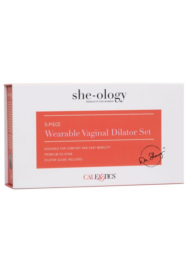Dilatory waginalne ‘ SHE-OLOGY” zestaw 5 elementowy