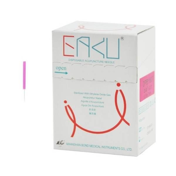 Igły do akupunktury - EAKU bez prowadnicy 0,16x7mm (100szt./opak.)