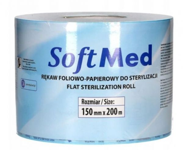 Rękaw pap.fol do sterylizacji SoftMed