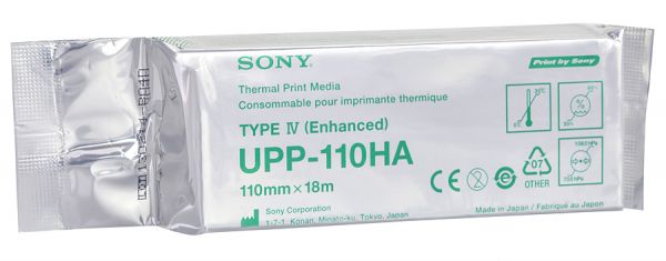 Papier Videoprinter SONY UPP-110 HA (110x18) Ref. UPP-110  HA