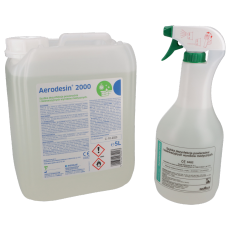AERODESIN 2000 - Medilab, szybka dezynfekcja wyrobów medycznych oraz małych i trudno dostępnych powierzchni