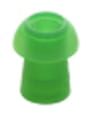 Jednorazowe wkładki uszne do tympanometru 100 sztuk - rozmiar 9mm, kolor zielony