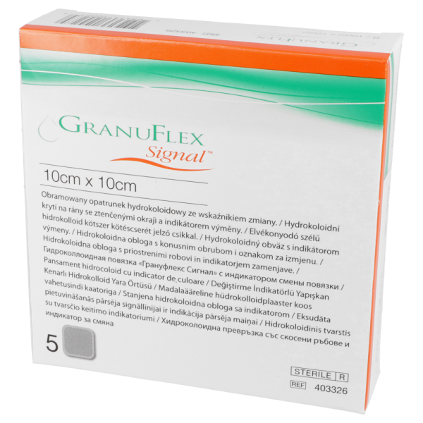 Granuflex Signal  10 x 10 Opatrunek hydrokoloidowy