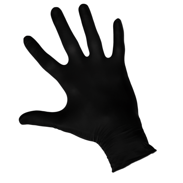 Rękawice nitrylowe bezpudrowe NITRYLEX BLACK (100 sztuk)