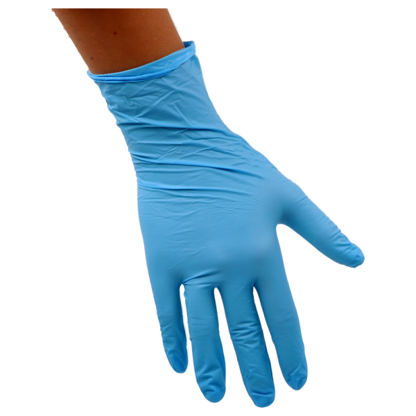 Rękawice nitrylowe bezpudrowe (niebieskie) Oh my Glove! [Sorimex]