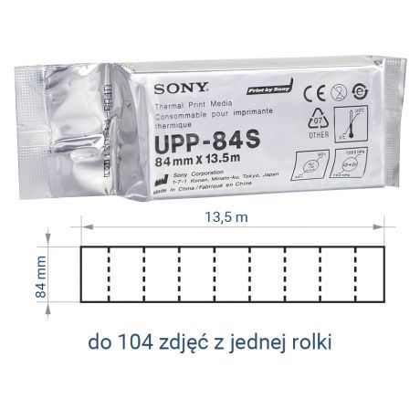 Papier do videoprintera USG Sony UPP-84S