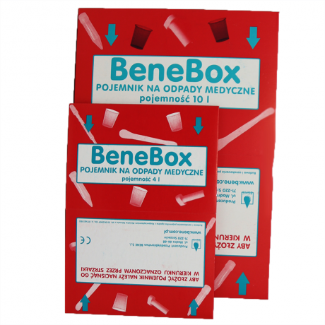 Pojemnik na odpady medyczne Bene Box Karton