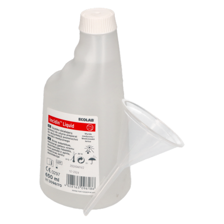 INCIDIN LIQUID   Ecolab, alkoholowy preparat do dezynfekcji powierzchni i sprzętu medycznego