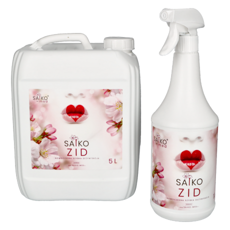 SAIKO ZID - dezynfekcja powierzchni, łóżek i foteli zabiegowych Saiko - Med