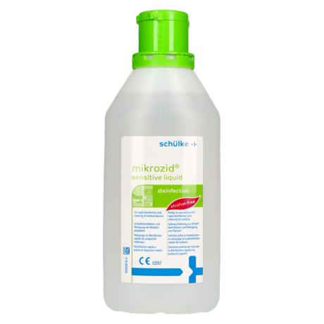 Schulke Mikrozid sensitive liquid - płyn do szybkiej dezynfekcji i czyszczenia powierzchni wyrobów medycznych