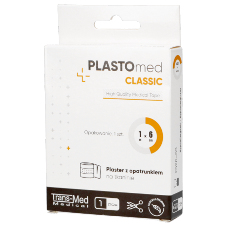 Plaster z opatrunkiem na tkaninie PLASTOmed Classic (Trans-Med)