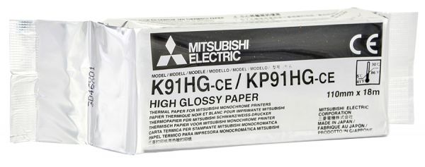 Papier do videoprintera USG Mitsubishi K-91HG