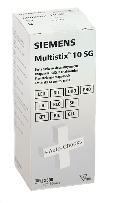 Paski wskaźnikowe MULTISTIX 10 SG (badanie moczu)