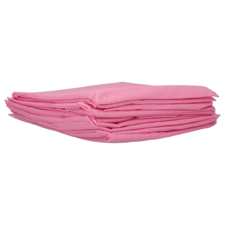 Pareo włókninowe z gumką, różowe, rozm. 150/80 - a'10 Beperto