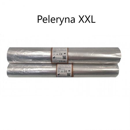 Peleryna ochronna medyczna (foliowa Premium XXL ROLKA) 90cm x 150cm/13 my (1opak/50szt)