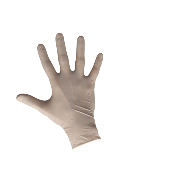Rękawice lateksowe Glove DOMAN bezpudrowe /100szt./