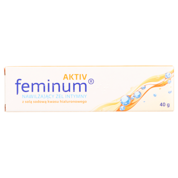 Żel intymny nawilżający AKTIV Feminum 40g z kwasem hialuronowym