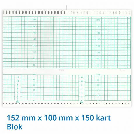 Papier termiczny do KTG Hewlett-Packard 9270-0630 152mm x 100mm x 150kart