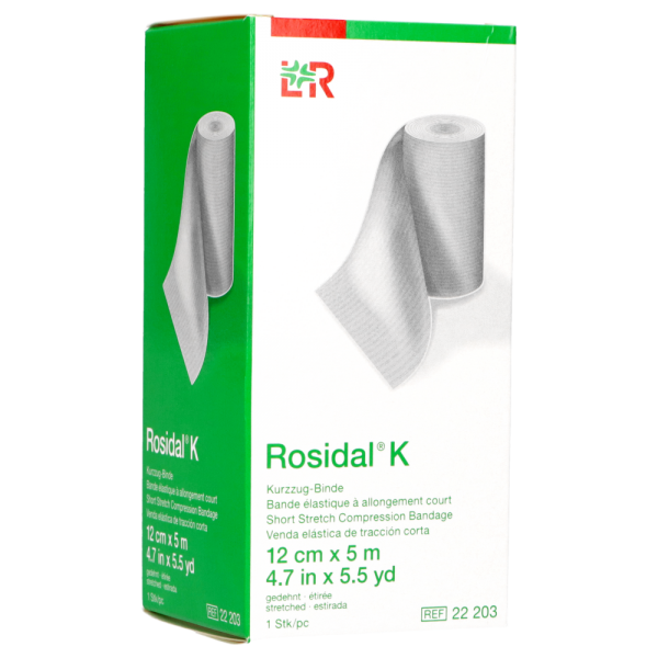 Opaska tkana o małej rozciągliwości ROSIDAL K - 12cmx5m
