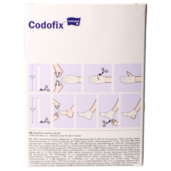 Codofix elastyczna siatka opatrunkowa (a'1) niejałowa