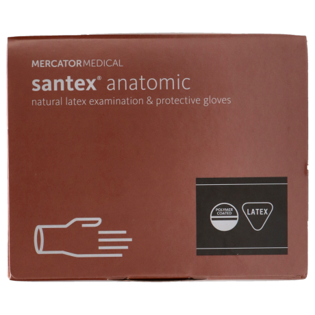 Rękawice santex anatomic PF