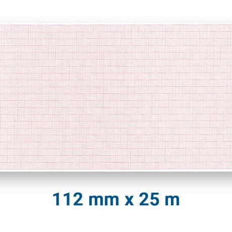 Papier EKG Ascard-A4/B56/Blu/Silver 112x25