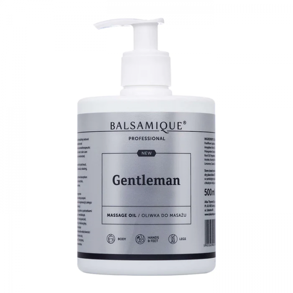 Oliwka do masażu dla mężczyzn Gentleman  BALSAMIQUE -500 ml