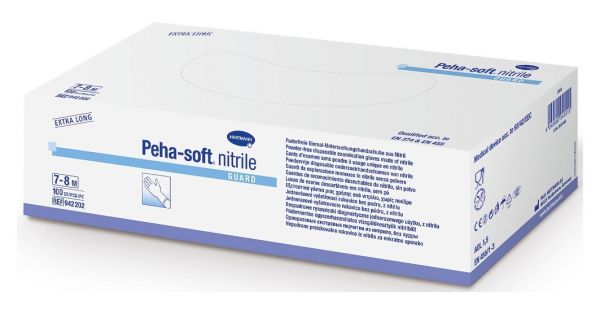 Peha-soft nitrile guard 100szt/opak