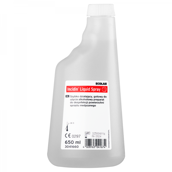 INCIDIN LIQUID spray - 650 ml Ecolab + SPRYSKIWACZ