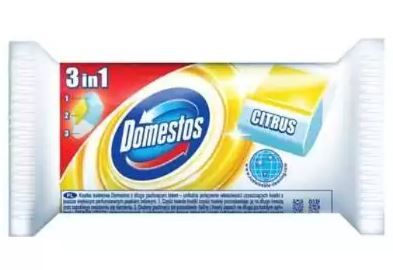 Domestos WC kostka 40 g  zapasa / wkład - zapach CYTRYNA