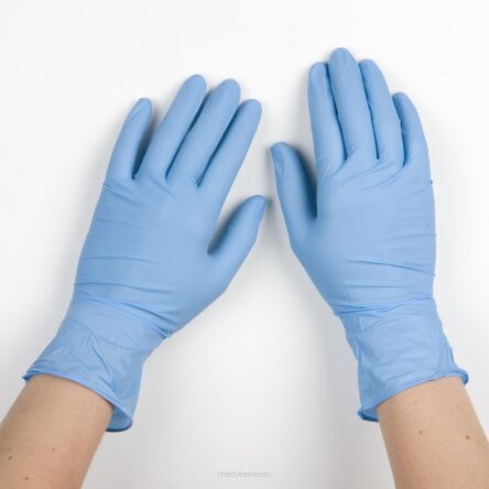 Rękawice diagnostyczne nitrylowe bezp. XL op.100