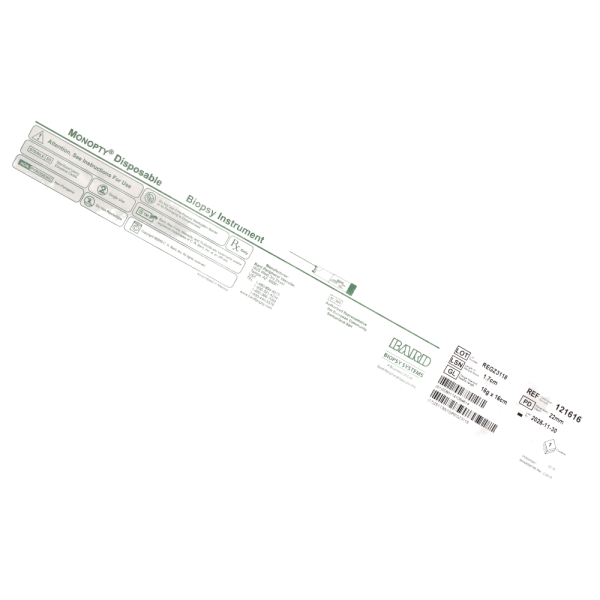 BARD MONOPTY pistolet do biopsji gruboigłowej 14G/16G 16cm/10cm x 22mm
