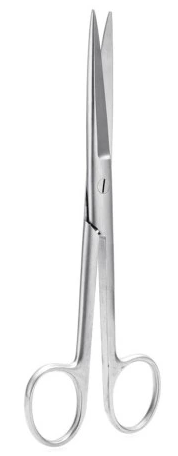 Nożyczki chirurgiczne ostro ostre proste 13 cm op. 25 szt.
