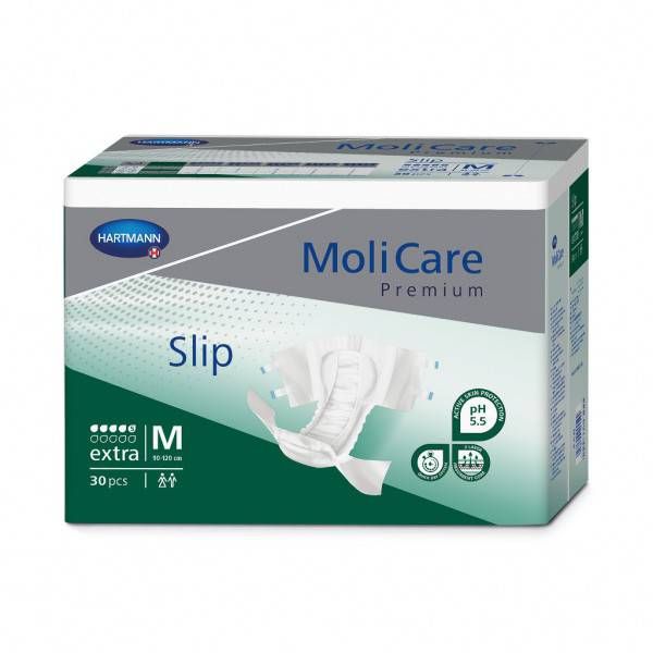 Pieluchomajtki  MoliCare Slip extra M (30)