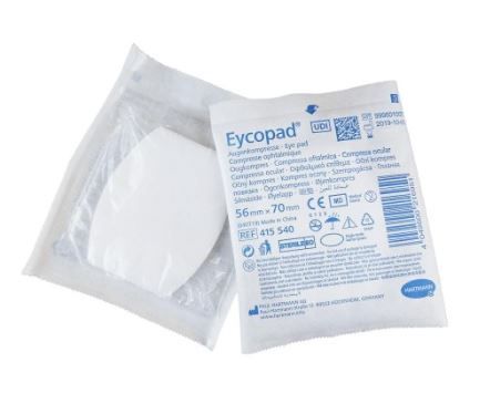 EYCOPAD kompres oczny 56x70mm, jałowe (1opak/25szt)