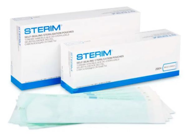 Torebki papierowe-foliowe do sterylizacji 200mmx300mm STERIM (200szt./opak.)
