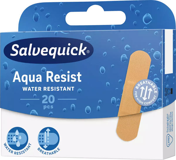 Plastry SALVEQUICK Aqua Resist