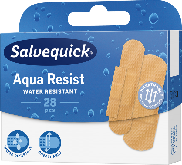 Plastry SALVEQUICK Aqua Resist MIX