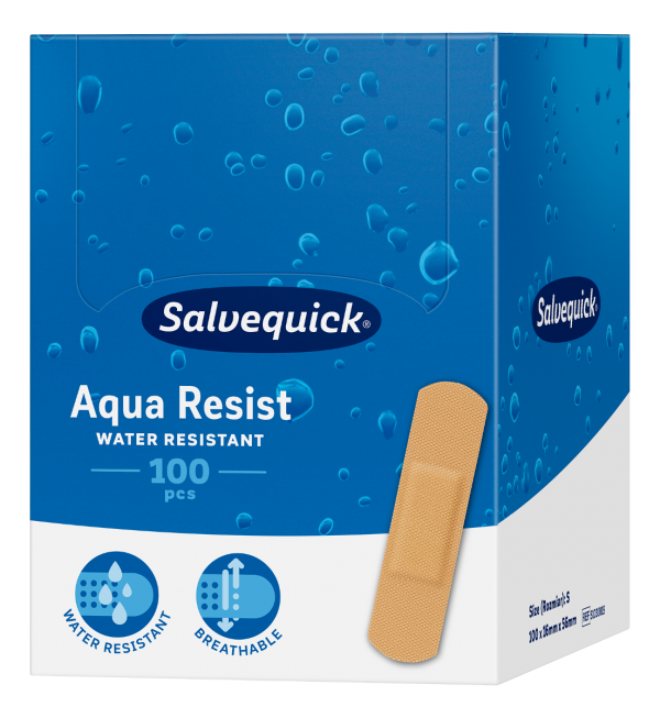 Plastry SALVEQUICK Aqua Resist (100 szt./opak.)