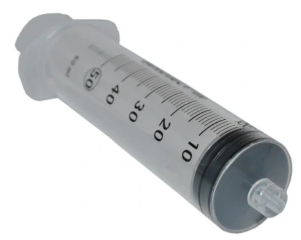 Strzykawka jednorazowa sterylna do pomp LL - 50 ml