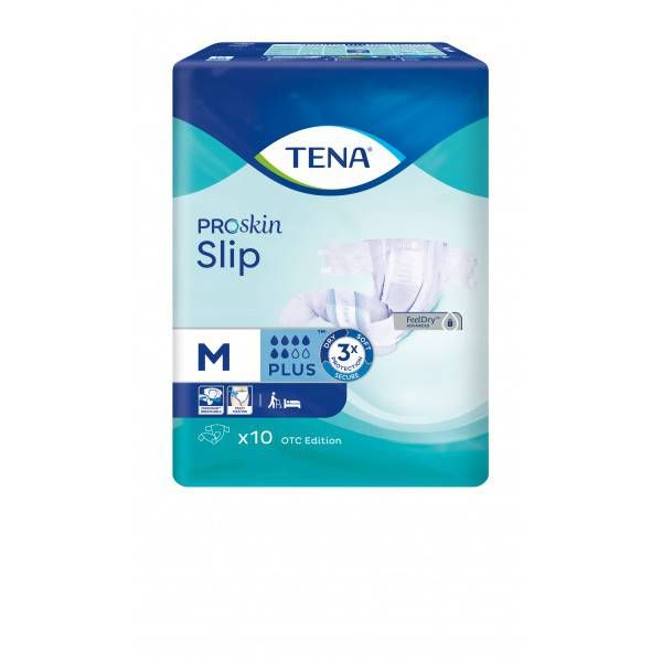 TENA pieluchomajtki SLIP PLUS OTC Edition M (10 szt.)